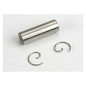 Wrist pin/ wrist pin clips (2) (TRX 2.5, 2.5R) - Артикул: TRA5231