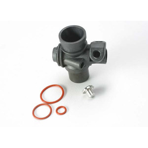 Carburetor body/ fuel inlet plug/ 5x.9mm O-ring (1-each) (TRX 2.5, 2.5R) - Артикул: TRA5234