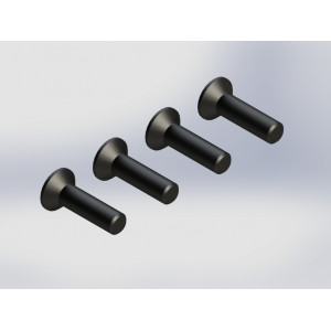 Винт в потай M4x15мм 4шт - Артикул: AR722415