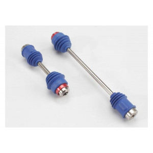 Driveshafts, center E-Maxx (steel constant-velocity) front (1): rear (1) (assembled with inner and o - Артикул: TRA5151R