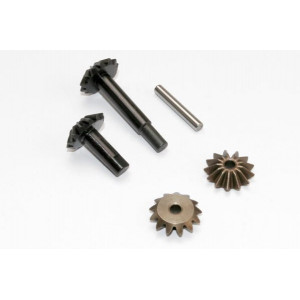 Gear set, center differential (output gears (2): spider gears (2): spider gear shaft) - Артикул: TRA6883