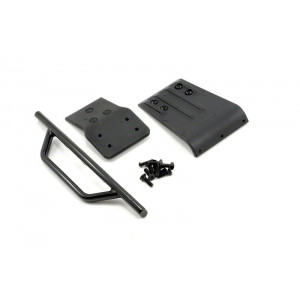 Slash 4x4 Front Bumper & Skid Plate - Black - Артикул: RPM80022