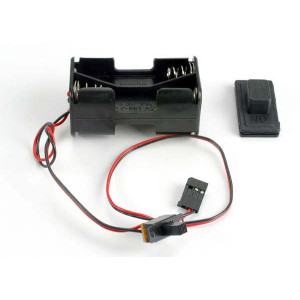 Battery holder with on:off switch: rubber on:off switch cover - Артикул: TRA1523