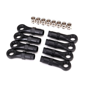 Rod ends, extended (standard (4), angled (4)): hollow balls (8) (for use with TRX-4® Long Arm Lift Kit)