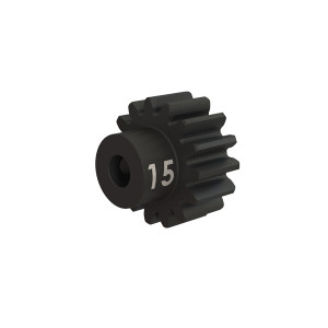 Gear, 15-T pinion (32-p), heavy duty (machined, hardened steel): set screw - Артикул: TRA3945X