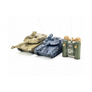 Радиоуправляемый танковый бой 1:24 T90 vs M1A2 - Артикул RC18384