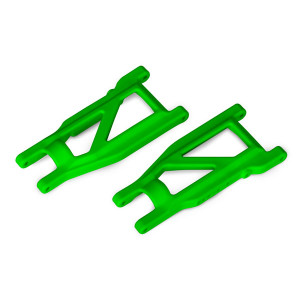 Suspension arms, green, front:rear (left & right) (2) (heavy duty, cold weather material) - Артикул: TRA3655G