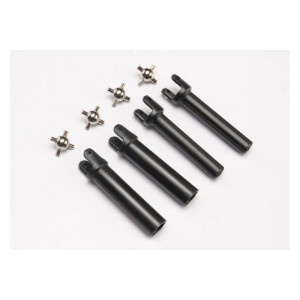 Half shafts, heavy duty (external splined (2)/ internal splined (2))/ metal u-joints (4) - Артикул: TRA6850X