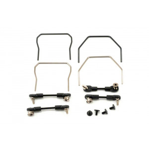 Sway bar kit (front and rear) (includes front and rear sway bars and adjustable linkage) - Артикул: TRA6898