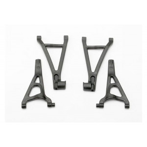 Suspension arm set, front (includes upper right &amp left and lower right &amp left arms) - Артикул: TRA7131