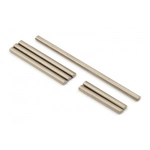 Suspension pin set, front or rear corner (hardened steel), 4x85mm (1), 4x47mm (3), 4x33mm (2) (qty 4 - Артикул: TRA7740