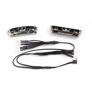 LED lights, light harness (4 clear, 4 red): bumpers, front & rear: wire ties (3)  (requires power su - Артикул TRA7186