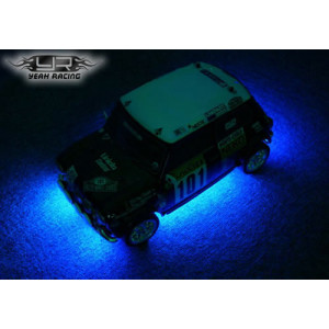 Блок света для подсветки днища с 10 спец эффектами, синий - Артикул: LK-0013BU