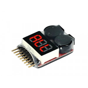 Индикатор питания для LiPo аккумуляторов 1-8S Артикул - 490029