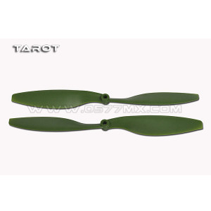 Пропеллеры Tarot 10x4,5 (зеленые, 6мм) TL2710-07 - Артикул TL2710-07