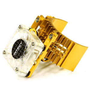Радиатор с куллером (золото) для 540 электродвигателей для Slash Stampede Rustler & Bandit - Артикул: T8074GOLD