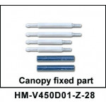 Walkera V450D01 Фиксатор капота Артикул:HM-V450D01-Z-28