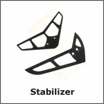 Walkera HIKO 400 Хвостовое оперение Артикул:HM-HIKO400-Z-30