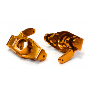 Billet Machined Steering Knuckle for HPI Savage X 4.6 2011, Flux & Savage XL - Артикул: T6721ORANGE