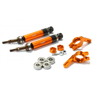 Heavy-Duty 6mm Wheel Axle Conversion for 1/10 Stampede 2WD, Rustler 2WD & Monster Jam - Артикул: T8183ORANGE