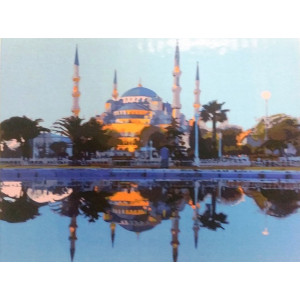 Мечеть. Картина по номерам 40х50