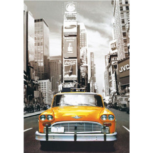 Картина по номерам Такси в Нью-Йорке 40х50