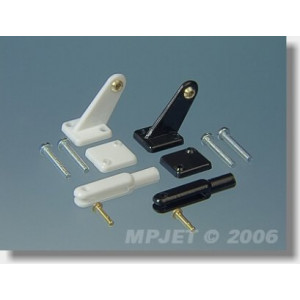 Кабанчик малый, пластик, с шаровым подшипником короткий, черный, MPJet, 2шт. EF-MPJ2231 Артикул:EF-MPJ2231