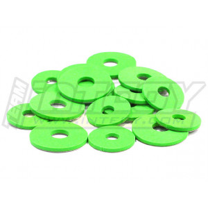 Проставки для кузова (16шт) (зеленые) - Артикул: C23143GREEN