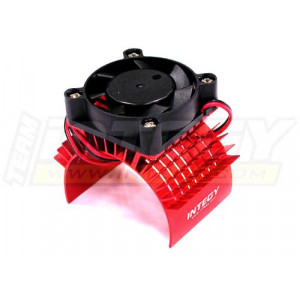 Радиатор с куллером (красный) для 750 двигателя Traxxas Summit - Артикул: C23138RED
