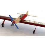 Кордовая пилотажная модель самолета F2B 