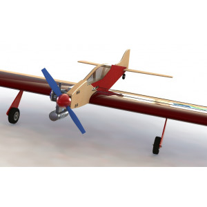 Кордовая пилотажная модель самолета F2B 
