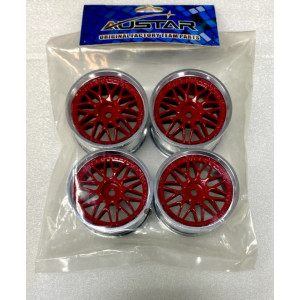 Диски шоссейные 1/10 желтые (4шт) Артикул:AX-1007