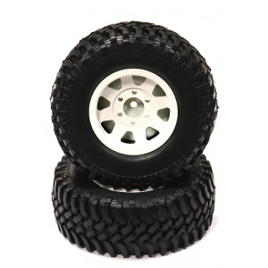 Комплект колес 2шт (белые) 1.9" для краулеров - Артикул: C24355WHITE