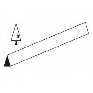 Профиль треугольный бальза 10х15х1000мм (AxHxL) LU-TSTICK-10X15 Артикул - LU-TSTICK-10X15