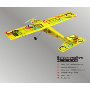 Модель самолета Lanyu GOLDEN SWALLOW LU-10131005
