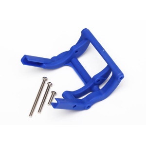 Wheelie bar mount (1): hardware (blue) TRA3677X - Артикул: TRA3677X