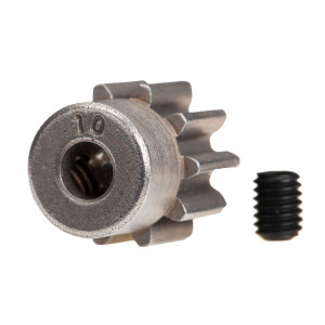 Gear, 10-T pinion (32-p) (steel): set screw TRA6746 - Артикул: TRA6746