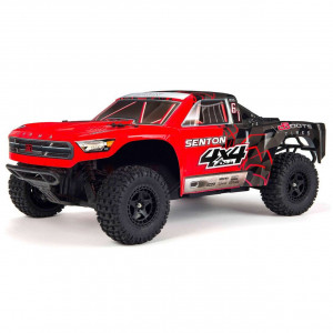 ARRMA Шорт-корс 1:10 Senton Mega 550 Brushed 4WD (Red)