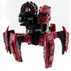 Радиоуправляемый робот-паук Space Warrior с пульками и лазерным прицелом 2.4G - KY9006-1 - Артикул KY9006-1