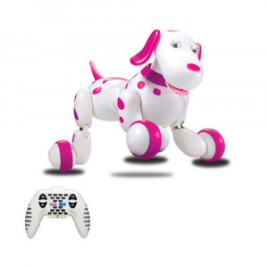 Радиоуправляемая робот-собака HappyCow Smart Dog Pink - 777-338-P - Артикул 777-338-P