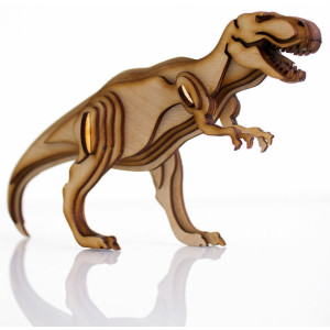 Конструктор-3D пазл KarCon "Тиранозавр" - D01N Артикул - D01N