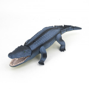 Радиоуправляемый серый крокодил со световым эффектами RuiCheng - 9985-G - Артикул RC-9985-G