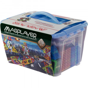 Магнитный 3D конструктор MagPlayer (аналог Магникон MK-118) - MPT-118 Артикул - MPT-118
