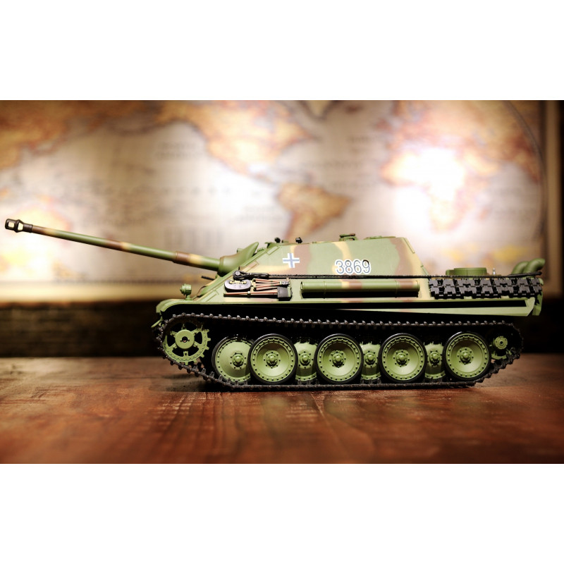 Радиоуправляемый танк Heng Long German Jangpanther 3869-1 V6.0 масштаб 1:16 2.4G