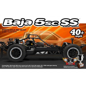 Ралликросс 1/5 бензо - BAJA 5SC SS (набор для сборки с двигателем 26сс)