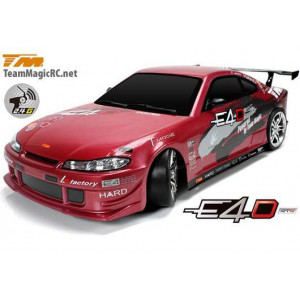 Дрифт 1/10 электро E4D S15 RTR (New Spec.)