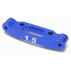 Aluminum Rear Toe Out Mount 1.5 Degree For Associated RC18T Артикул:RC18-017-BU