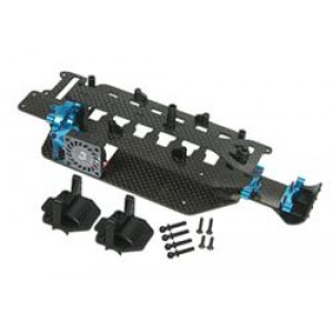 GRAPHITE CHASSIS CONVERSION KIT FOR TEAM ASSOCIATED RC18-R Артикул:A18-22-WO