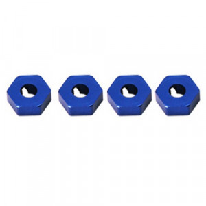 Alum. 14mm Hex Wheel Hubs (Blue): Traxxas T-Maxx/E-Maxx (3905)/Revo/E-Revo/Slayer Артикул:GH-2525