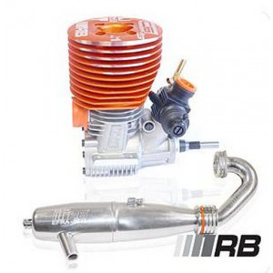Нитродвигатель 0.21 - RB C6 BBII TURBO L2G + выхлопная система (192P + 2045P) Артикул - RB-E01006-C6BBII